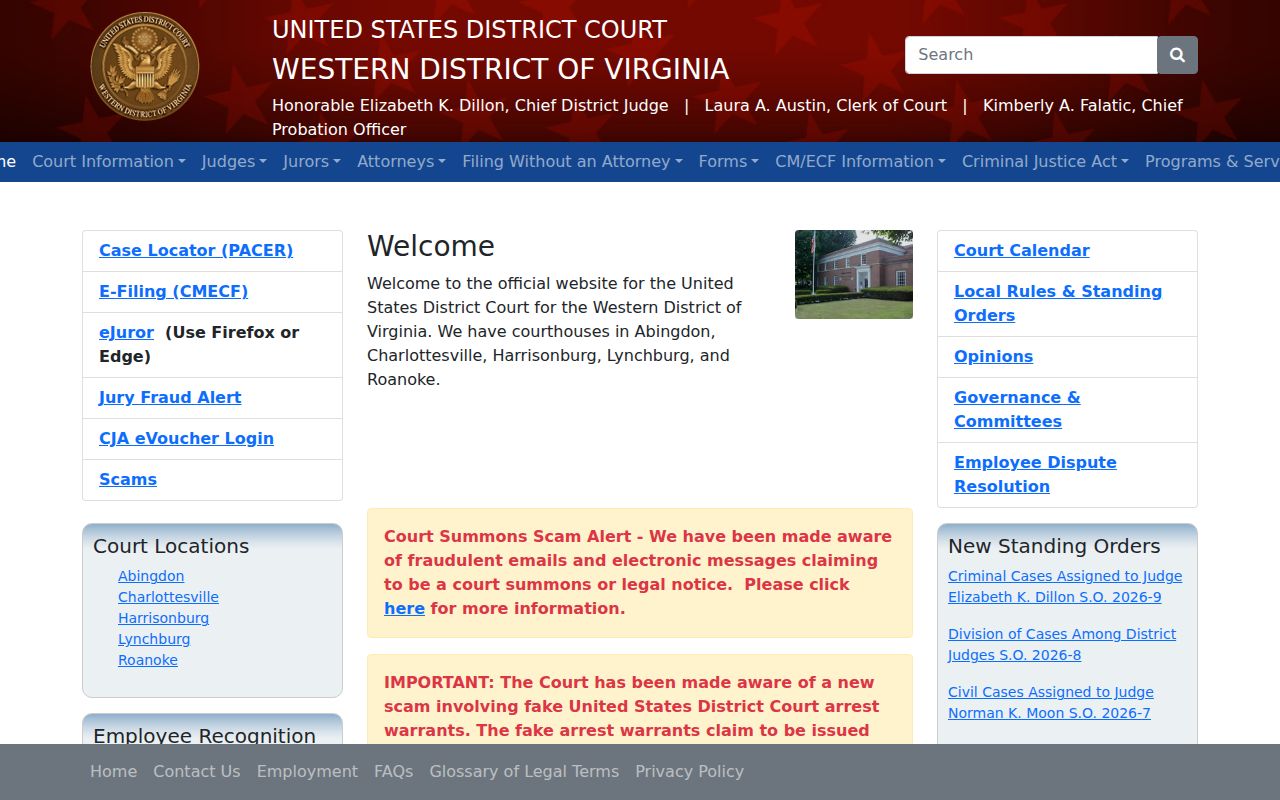 Charlotte County federal criminal court record gateway